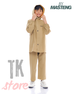 JAS HUJAN ANAK Karakter Hoodie Perempuan dan Laki-Laki Tebal dan Kuat Elastis ANTI REMBES by MASTENG