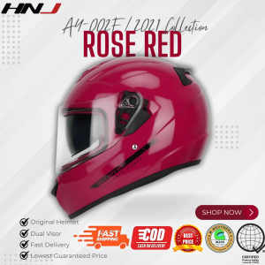 HNJ A4-002F / 2021 (DUAL VISOR) Full Face Helmet For Motorcycle Men And Women