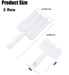 1/3/4 Row Meat Ball Maker Non-stick DIY Vegetable Meat Ball Fried Fish Beaf Meat Maker Mold Spoon Kitchen Tools 3-in-1 Meatball Maker