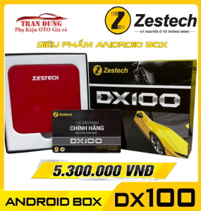 [SP CHÍNH HÃNG]Android box ô tô Zestech DX100.Tích hợp đầy đủ tính năng của màn hình android ô to. Điều khiển giọng nói với trợ lý Kiki Tặng Bản đồ Vietmap S1 Bản quyền trọn đời SIM 4G miễn phí 1 tháng