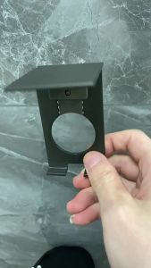 AE Gunmetal gray shower gel shelf no-drill detergent rack bathroom shampoo and hand sanitizer wall-mounted holder