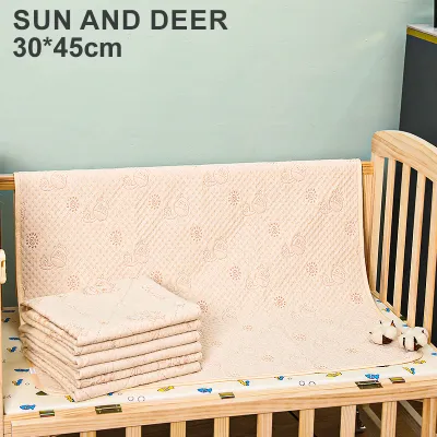 Baby Diaper Changing Mat Waterproof Leak proof For Kids Cotton Changing Pad