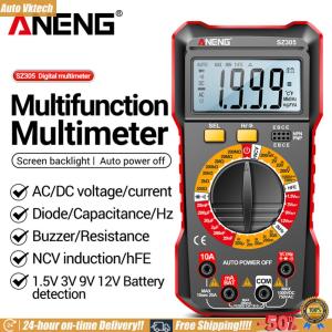 [Vktech]Intelligent Multimeter 1999 Counts Voltage Detector Auto-Ranging Voltage Resistance Meter for Diode/hFE Transistor Check