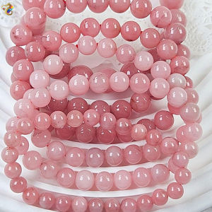 Premium Grade Guava Garnet Quartz Bracelet