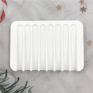 Silicone Soap Pad Soap Tray Drain Bathroom Soap Storage Pad Multi-Functional Bathroom Drainage Storage Mat