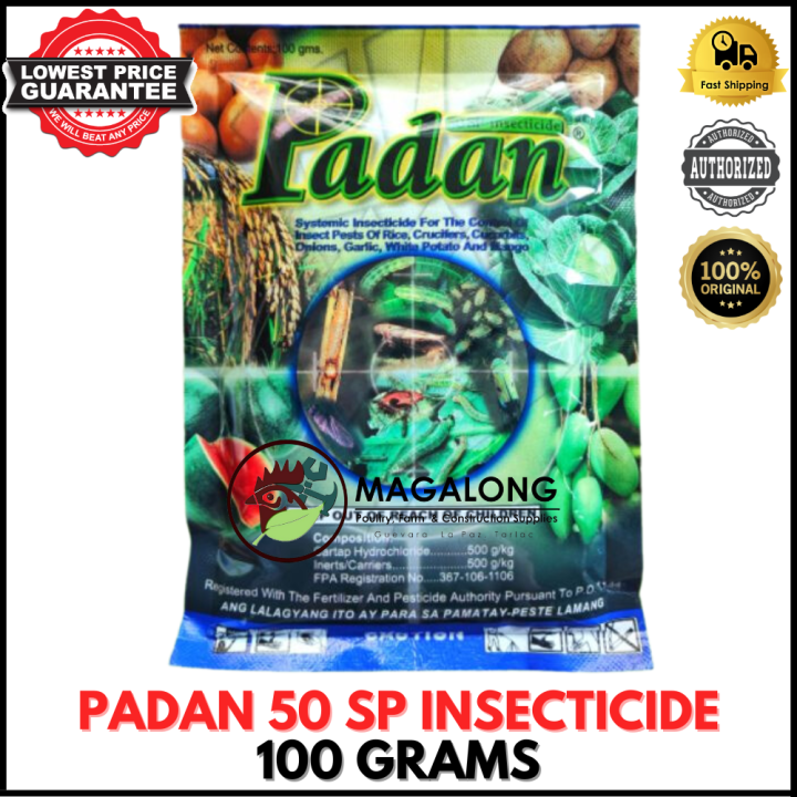 PADAN 50 SP SYSTEMIC INSECTICIDE (CARTAP HYDROCHLORIDE) | Lazada ...