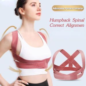 Back Brace Posture Corrector Adjustable Invisible Spine Support Humpback Corrector for Women and Men