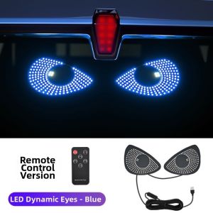 LINHU Flashing Car LED Warning Light LED USB Powered Windshield Glow Light  Bright Car Atmosphere Light for Car Windshield