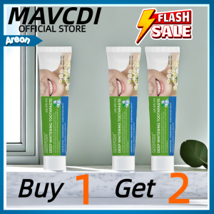 MAVCDI DEEP WHITENING TOOTHPASTE Anti-allergy Bad Breath and Yellow Teeth Stain Removal