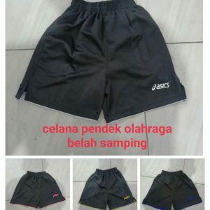 celana pendek olahraga volly wanita belah pinggir