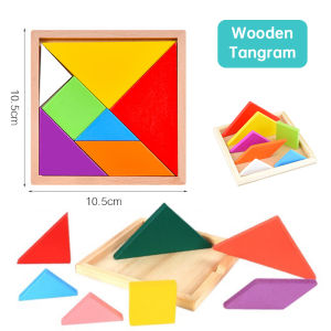 Wonderful Toys Rainbow Tower Wooden Toy Stacking Toys kids Mathematical Educational Early Education Baby Learning