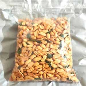 PROMO HARI INI kacang bawang goreng SUPER besar 1KG (OriginalDaun jerukBalado) Termurah