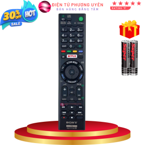 Remote điều khiển tivi SONY  RMF-TX100E điều khiển TV SONY dòng Internet/LED/LCD - Tặng kèm pin - Phương Uyên