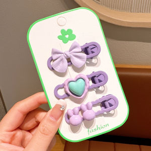 Jepit Rambut Anak Colorful Set Import New Korean Style/Aksesoris Klip Rambut Hair Clip Cute Girl Hair Pin