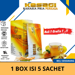 Kesagi Minuman Serbuk Madu 1Box 5 Sachet