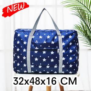 TR Fashion กระเป๋าเดินทาง กระเป๋าผ้า กระเป๋าใส่ผ้า กระเป๋าถือ กระเป๋าสะพายข้าง กระเป๋าฟิตเนส ใบใหญ่​ กันน้ำได้ ​(TR745)