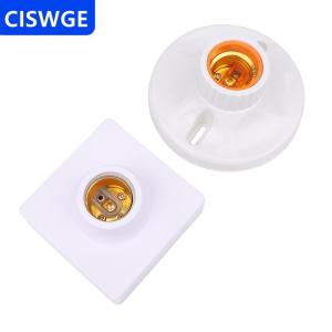 [COD] CISWGE AUTOPARTS Sáng tạo và thiết thực E27 giữ đèn chịu nhiệt độ cao giữ Bóng Đèn Gốm bóng đèn Ổ cắm đèn cơ sở