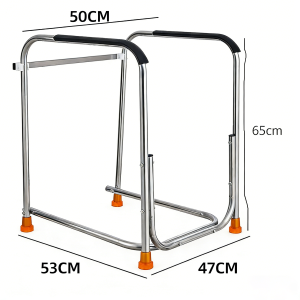 (COD)Toilet handrails for the elderly power-assisted toilet rack punch-free safety anti-slip raili