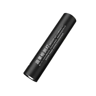 Mini 365nm UV Flashlight USB Rechargeable Blacklight Torch Pet Detection Lamp