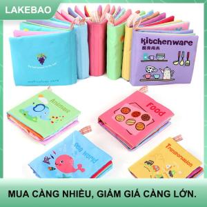 【LAKEBAO】 Sách vải trẻ em trẻ em nhận thức vải sách sinh vật biển thực phẩm Trái Cây kiến thức giáng sinh Halloween Quà Tặng