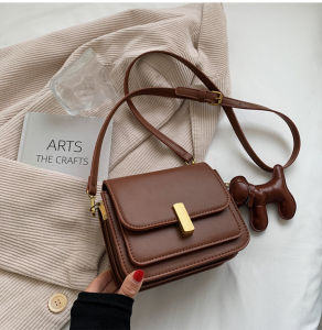 Style By Women Fashion Elegant Classy Vintage Premium PU Leather Travel Outing Sling Bag Shoulder Bag Crossbody Handbag Pouch Clutch - 9756