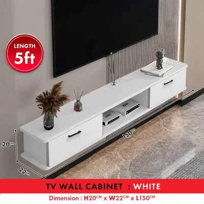 ⚡️LIKE BUG⚡️6 ft Modern TV Cabinet Kenda | TV Console| Media Storage| Rak TV |Almari Tv |Tv Kabinet | Kenda | Coffee Table