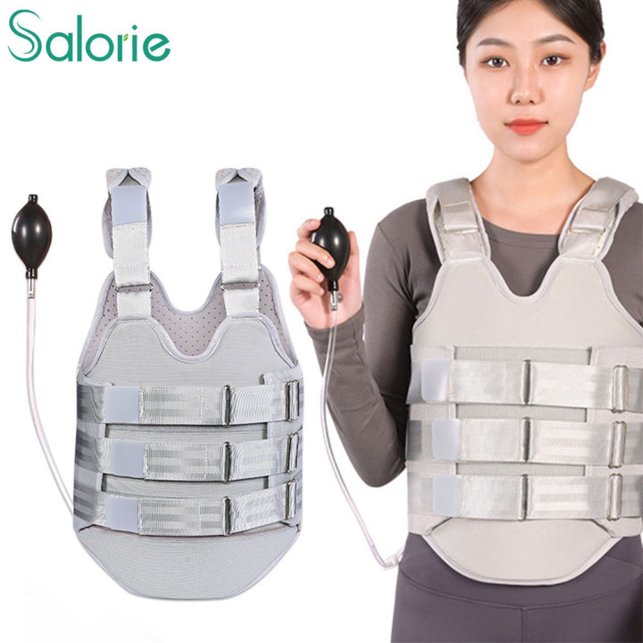 Salorie Thoracic Full Back Brace For Treat Kyphosis, Osteoporosis