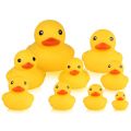 ONFIN Yellow Duck Duck with Squeeze Sound Bath Toy Float with Squeeze Sound Little Yellow Duck Water Toy Bathroom Soft Yellow Duck Baby Bath Toys Fun Gifts. 