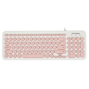 Bàn phím có dây D520 nút tròn chống nước đa dạng màu sắc chuyên dùng cho văn phòng chơi game