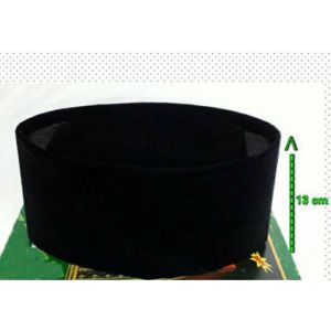 SONGKOK HITAM KOPIAH Peci Hitam Kopyah hitam Kopeah songkok tinggi 11cm 12cm 13 cm 14cm 15cm harga langsung produsen