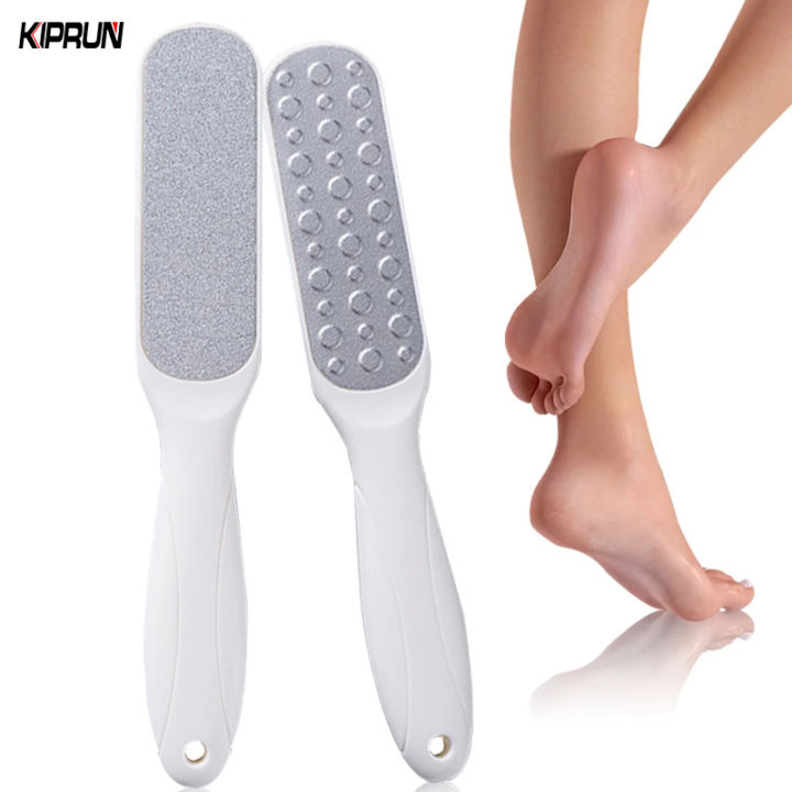 KIPRUN Foot Grinder Stainless Steel Double Side Foot File Rasp Heel Grater Hard Dead Skin Callus