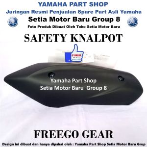 Cover Pelindung Tutup Knalpot Safety Knalpot FreeGo Gear Asli Yamaha Surabaya