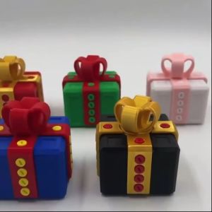 3D Printed Prank Gift Box With Screws Surprise Money Puzzle Box Funny Trick Gift For Christmas Halloween & Holidays