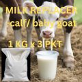 1kg Susu gantian milk replacer bagi anak lembu anak kambing pure susu haiwan milk powder for calf and baby goats kids. 