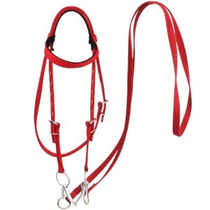 BLACKON Adjustable Strap Horse Halters Thickened Comfortable Horse Neck Stretcher Sturdy Horse Harness Horse Bridle Headband Horse Equipment