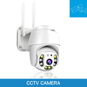 Full HD 1080P V380 Pro CCTV Camera 360 Panoramic PTZ Camera IP66 Waterproof Grade Camera Night Vision Outdoor Camera
