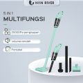 HAN RIVER Vacuum Cleaner rumah murah 5 in 1 /penyedot debu serbaguna/Cordless Vacuum Cleaner/Vacuum Cleaner Penyedot Debu（Pengisian USB nirkabel）. 