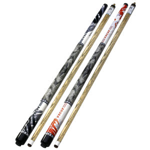 "Venus 01/02 series pool cues sunset Chinese style black eight-ball cue split ash wood table cue "