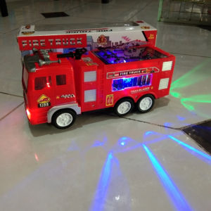 Mainan Mobil Pemadam Kebakaran Ada Lampu Dan Suara JY685 UKURAN BESAR | Mainan Mobil Pemadam Kebakaran Bump And Go Menggunakan Baterai | Mainan Mobil Truck Fire Murah Ada Suara Dan Lampu LED