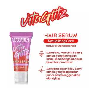 Makarizo Vitaglitz Hair Serum / Serum Rambut Tube 8ml