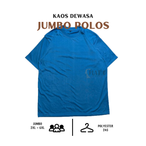 Plat D Konveksi | Kaos Polos Monochrome series - basic tee Jumbo 2XL 3XL 4XL 5XL 6XL