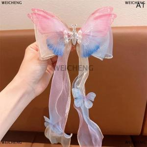 [COD] WEICHENG Childrens Hair Accessories Bows Ribbons Braided Hairpins Headdresses Summer Girls Princess Hairpins