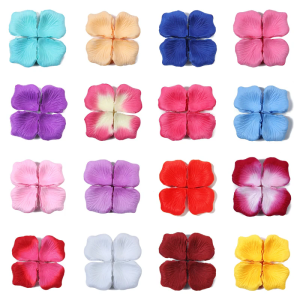 100 miếng cánh hoa hồng nhân tạo cánh hoa cho đám cưới ngày kỷ niệm và lễ kỷ niệm lãng mạn trang trí cánh hoa