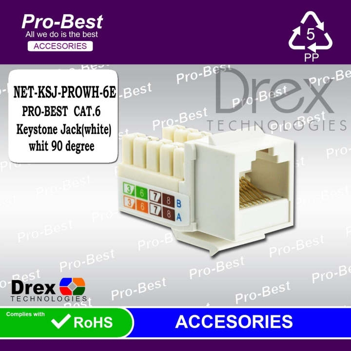 (5 pcs) Cat6 Cat 6 Probest Brand Taiwan Made rj45 rj 45 Information ...