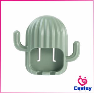 CeeJay ที่ใส่แปรงสีฟัน ที่วางแปรงสีฟันติดผนัง ชั้นวางของในห้องน้ำทรงน้องบอง  Toothbrush holde มีสินค้าพร้อมส่ง