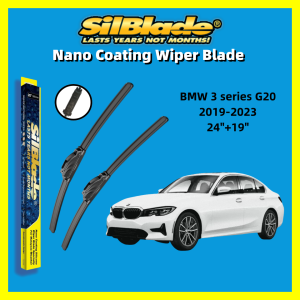 💧SILBLADE💧BMW 3 series G20 (2019-present) Nano Coating Silicone Wiper Blade