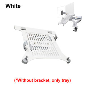 [SG] NORTH BAYOU Monitor Bracket Stand Dual Arm Laptop Tray F160 VESA Double Monitor Full Motion