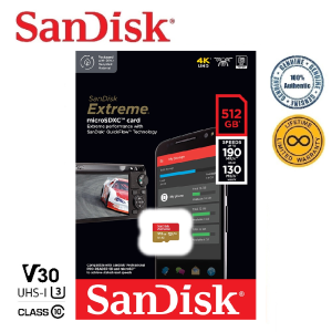SanDisk 512GB Extreme Micro SDXC