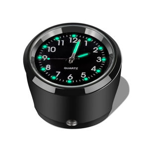 Aitemay 7/8" Motorcycle Handlebar Watch Bike Hand Grip Bar Mount Dial Clock Waterproof For Scooter Bicycle Motor ATV Universal