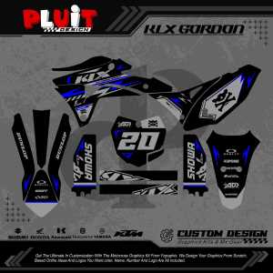 DECAL STICKER KLX GORDON Full Body [CUSTOM DESIGN]